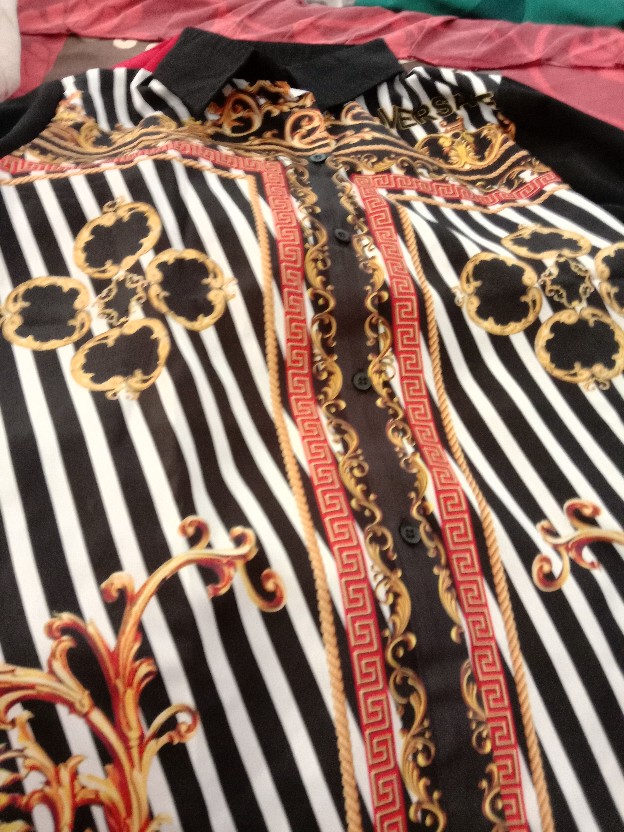 Kemeja Atasan Versace Import