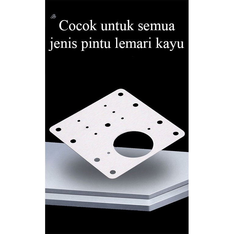 Penyangga Engsel / Hinge Pintu Repair Cabinet Furniture Drawer Door