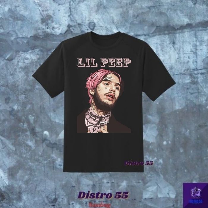 LIL PEEP T-SHIRT / KAOS MUSIK GROUP BAND LIL PEEP
