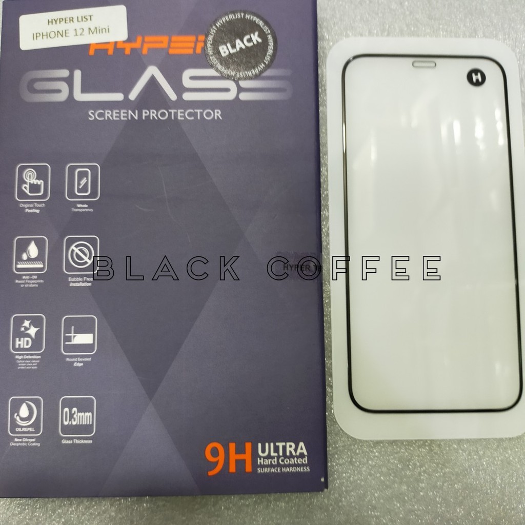 HYPER LIST FULL Tempered glass IPHONE 12 MINI 5.4 INCH