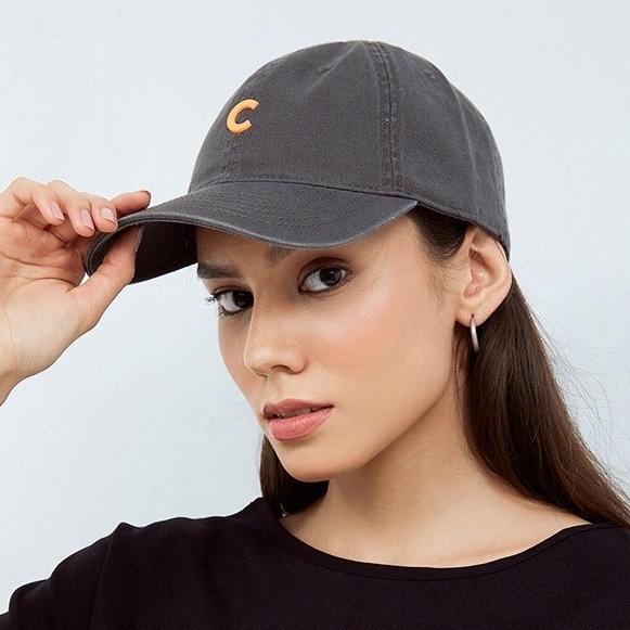 KKV Ohgo Letter C Baseball Cap Topi Baseball Bisbol Aksesoris Huruf C
