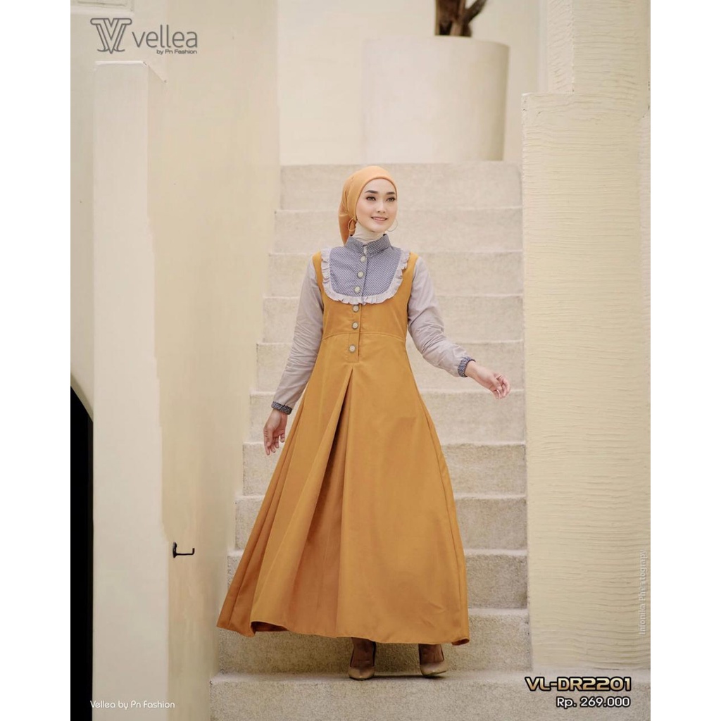 PROMO GAMIS CANTIK VELLEA BY PN FASHION