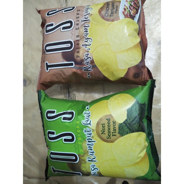 

Oisi potato crisps kemasan jumbo 75 gram