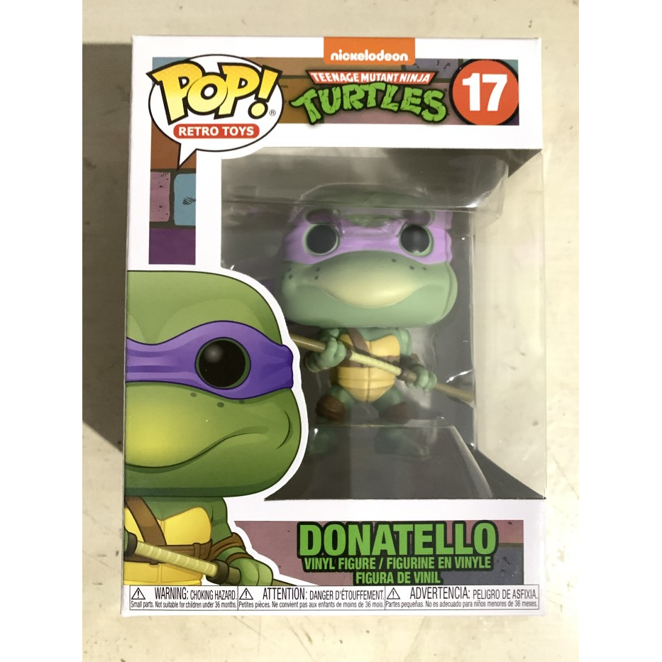 Funko POP Retro Toys: TEENAGE MUTANT NINJA TURTLES TMNT - Donatello