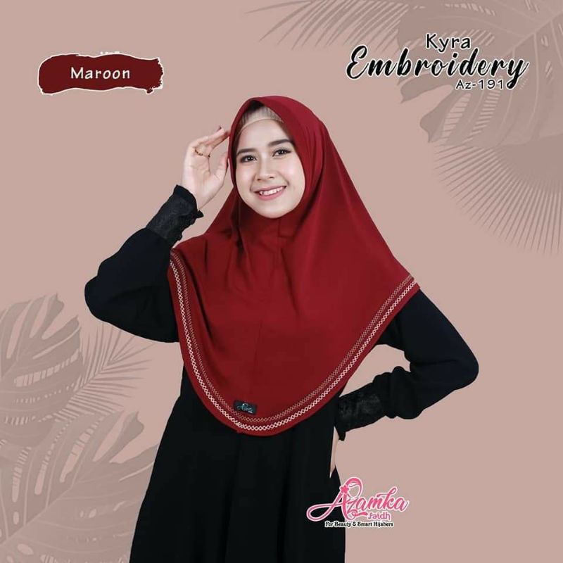 HIJAB AZAMKA || KYRA EMBROIDERY