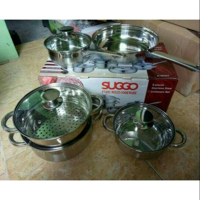 Panci set suggo steamer (4 kg)