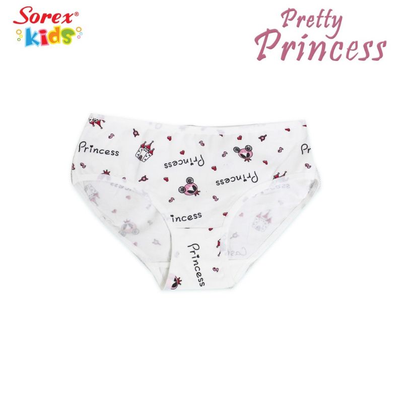 Sorex Kids SK 1311 Celana dalam Anak Perempuan  Pretty Princess (1 pak isi 2, biji)