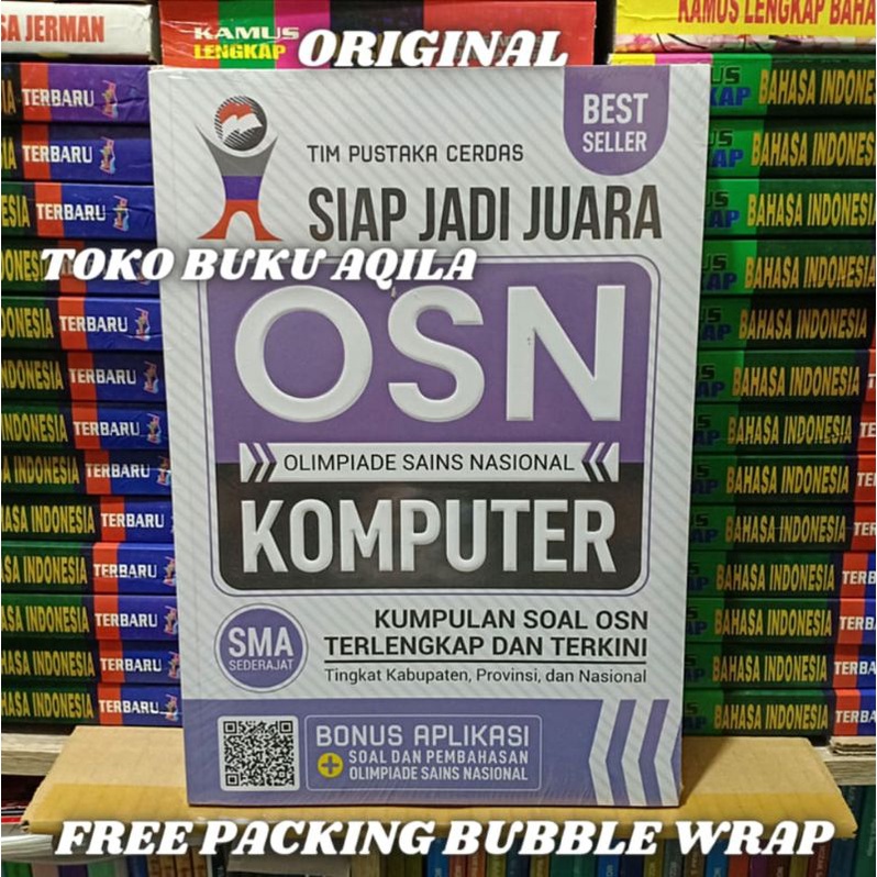 BEST SELLER Buku SOAL OSN SMA PUSTAKA BARU PRESS MATEMATIKA FISIKA KIMIA BIOLOGI EKONOMI GEOGRAFI AKUNTANSI KOMPUTER KEBUMIAN-OSN KOMPUTER SMA
