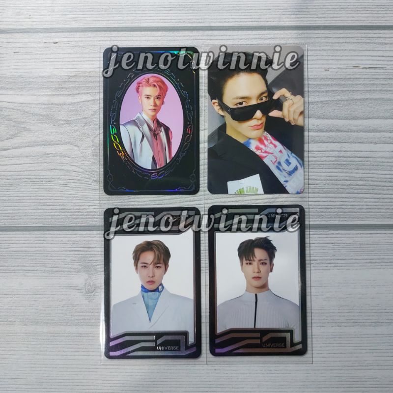 PHOTOCARD PC JAEHYUN YB YEARBOOK RENJUN JENO UC UNIVERSE CARD JENO AGENT HF
