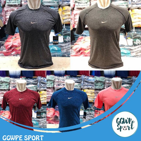 Baju Running Training Gym Sport Latihan Olahraga Cowok Pria Lengan Pendek Grade Ori Kualitas Jaminan