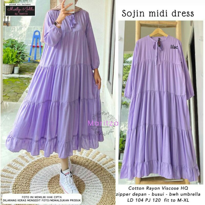 SOJIN Midi Dress II Maritza Jelita