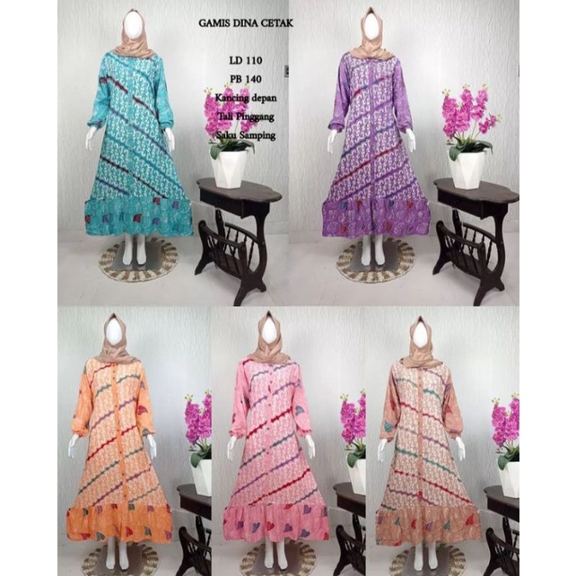 daster gamis batik pekalongan