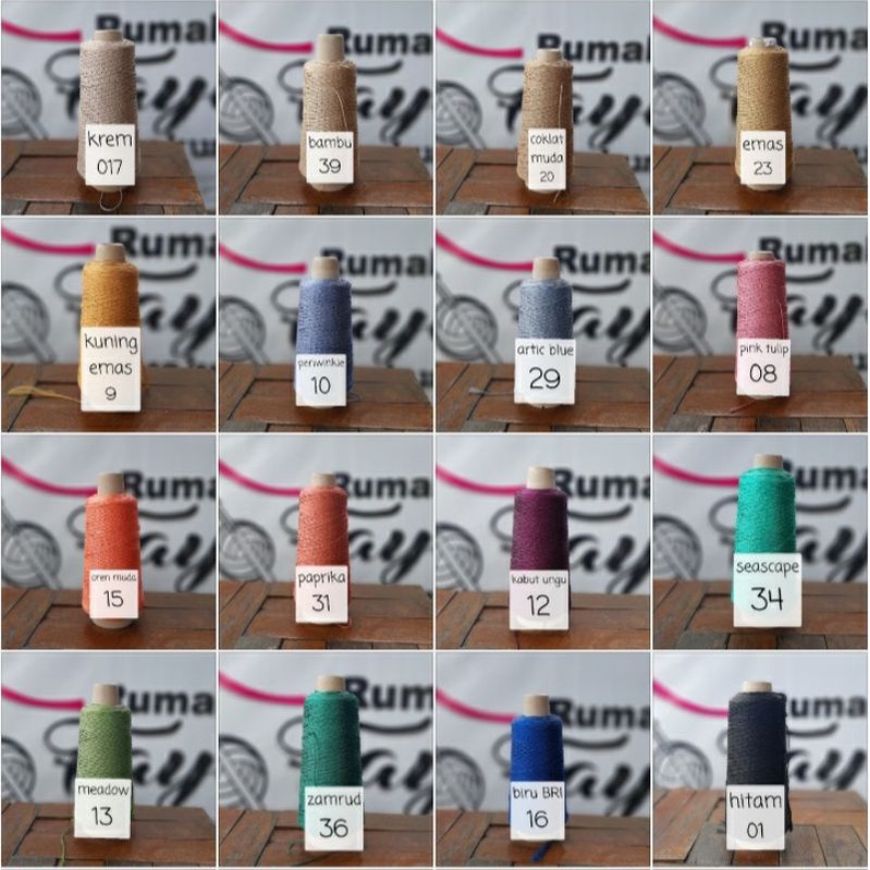 Benang Rajut Nilon PP Monolon d27 - 250gr