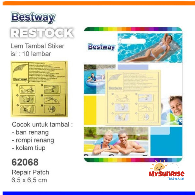 

LEM Penambal Kasur Angin / Kolam Renang Anak / Repair Kit