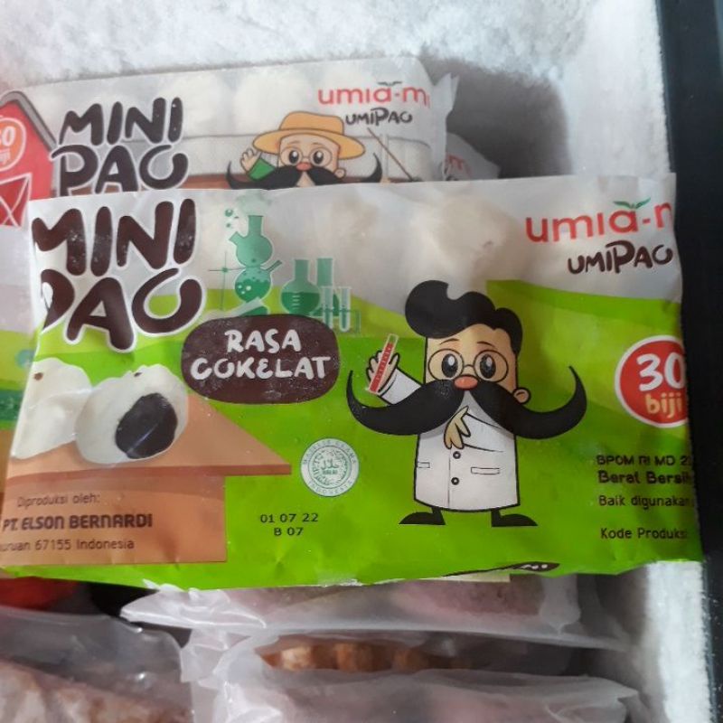 

Umiami minipao isi coklat