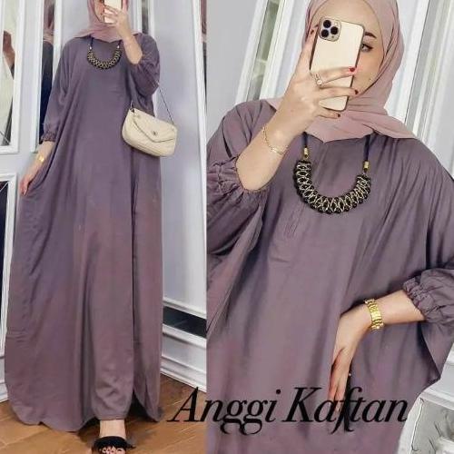 anggi kaftan / kaftan casual / gamis kaftan / kaftan/ kaftan casual / kaftan2022 / kaftan lebaran / 