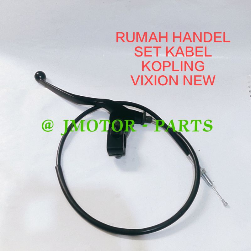 RUMAH HANDEL KOPLING SET DUDUKAN KACA SPION VIXION NEW NVL NVA KLEMAN PLUS KABEL KOPLING DAN HENDEL 