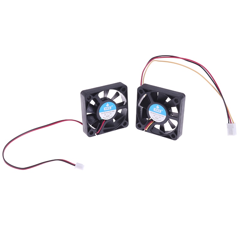 {LUCKID}50mm Silent Cooling Fan 2.5Pin/3Pin For Computer Case PC CPU Cooler 12v