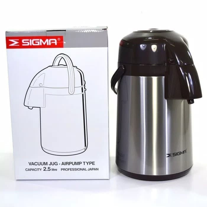 Termos SIGMA 2.5 L Termos Pompa Stainless Sigma Thermos