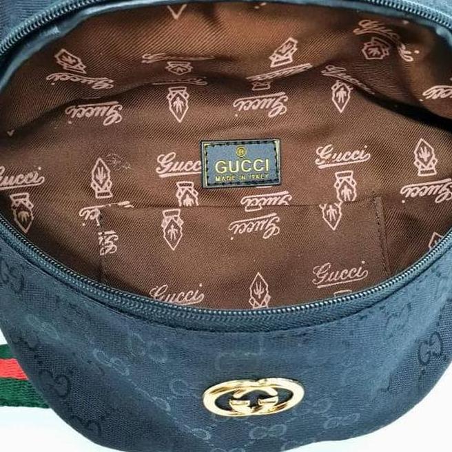 Barang Pilihan.. tas pinggang BumBag GUCCI SLING Tas Pinggang Import Wanita waistbag guci BATAM