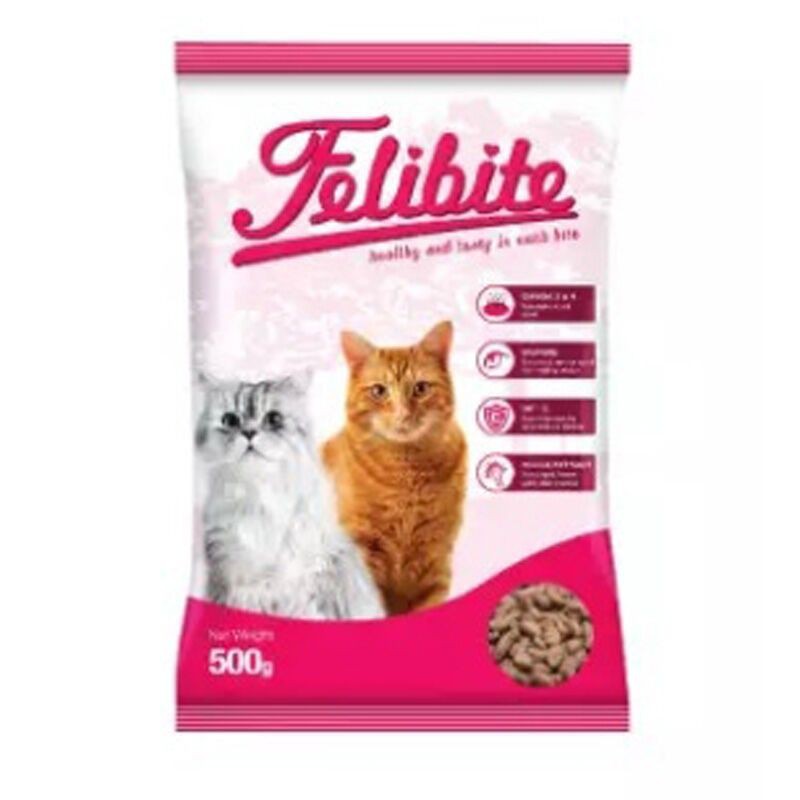 PAKAN KUCING FELIBITE - KIBBLE DONAT 500gram