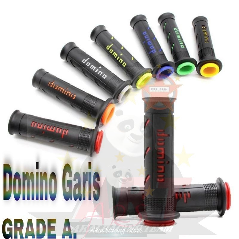 New Handgrip Motor Handgrip Domino Garis Universal Nmax,Aerox,Pcx,Vario,R15,Vixion,Cbr150r,Ninja Dll