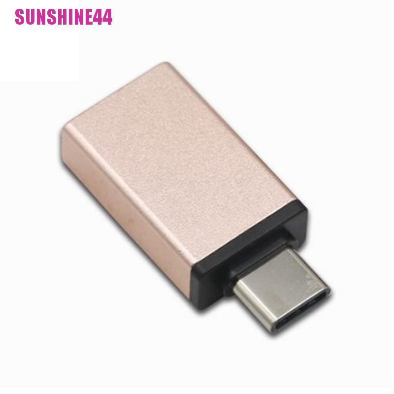 [SUN44] USB-C Male Type C to USB Adapter 3.0 A Female Data Converter Connector Adaptor