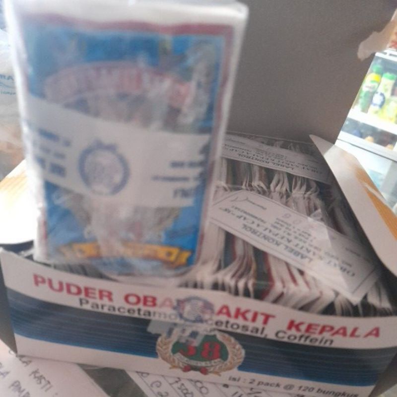 PUDER 38 OBAT SAKIT KEPALA 12 PCs