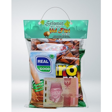 

ANGPAO LEBARAN KEKINIAN/PARCEL SNACK/ PARCEL EKONOMIS/ PLASTIK PARCEL LEBARAN