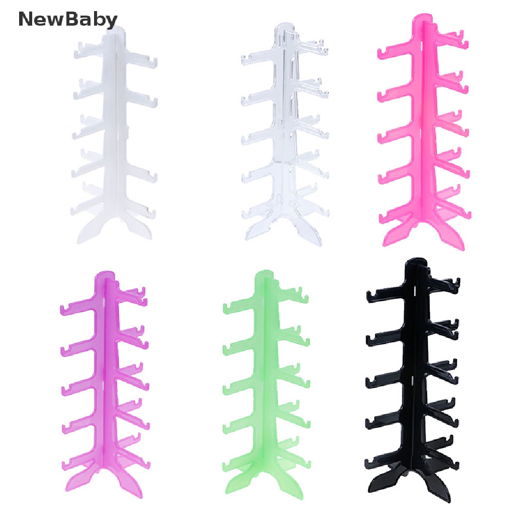 Newbaby Rak Display Kacamata 5 Tingkat Bahan Plastik