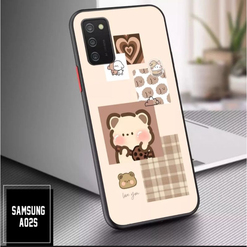SHOWCASE CASE SAMSUNG A02S DESIGN KARAKTER LUCU SERIES