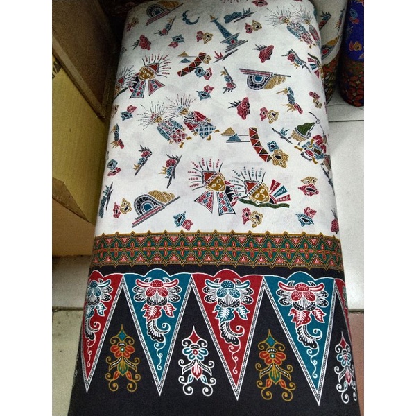 Bahan Katun ONDEL ONDEL/Harga Per 1/2(0.5)mtr