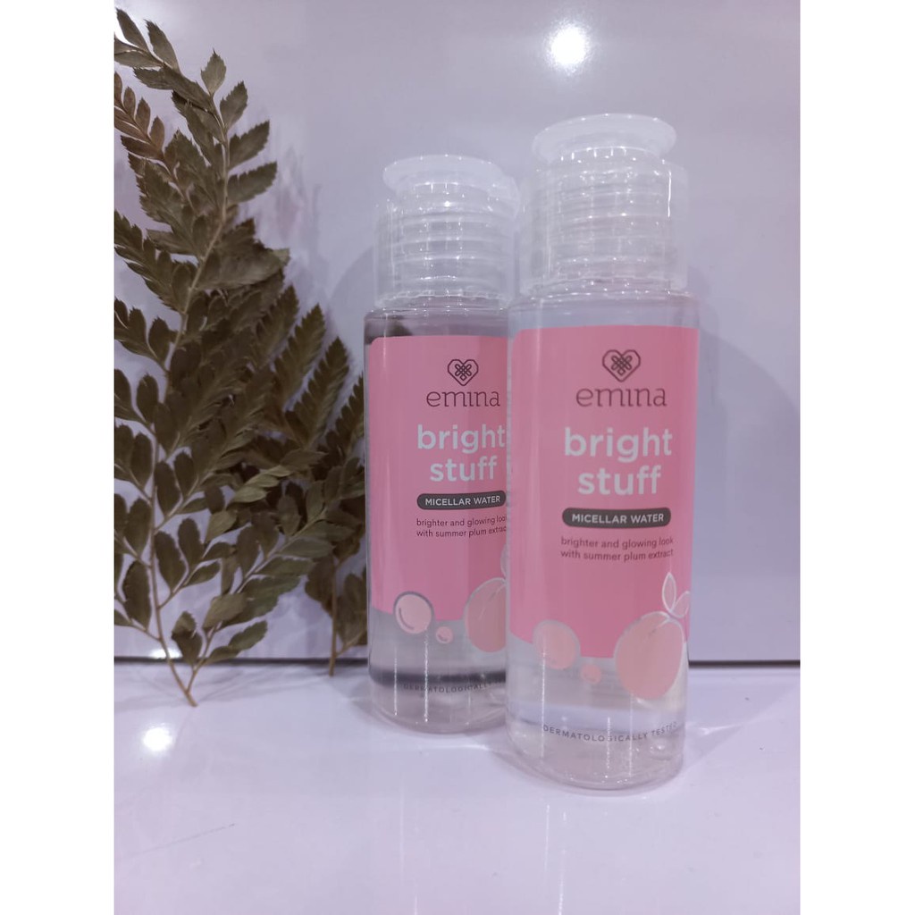 Emina Bright Stuff Micellar Water 100ml | Pembersih Wajah RUMAH CANTIK