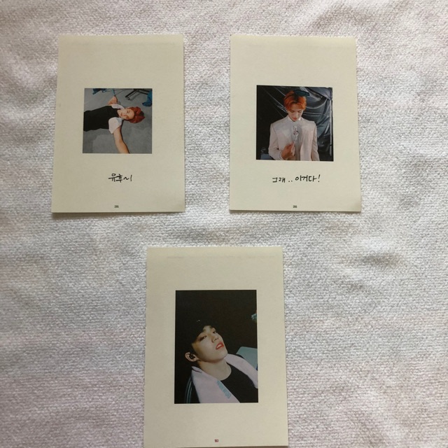 IDEAL CUT TOUR BOOK POSTCARD MINGYU SCOUPS SEVENTEEN