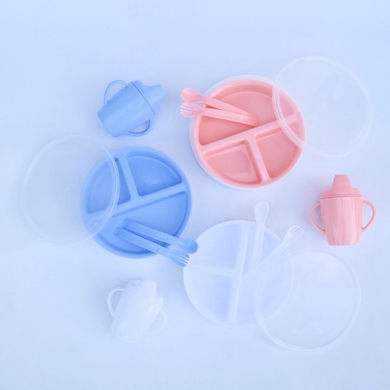 LustyBunny Feeding Set Alat Makan Anak LB-1357 baby feeding set BPA FREE