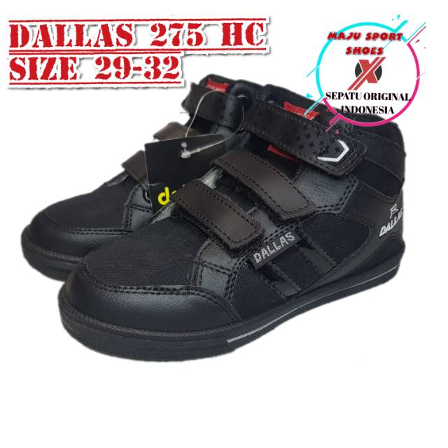 SEPATU SEKOLAH DALLAS 275 H/C PEREKAT TINGGI