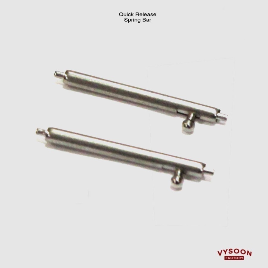 Quick Release Spring Bar Strap Pin Pen Besi Jam Tangan 20mm 22mm 24mm