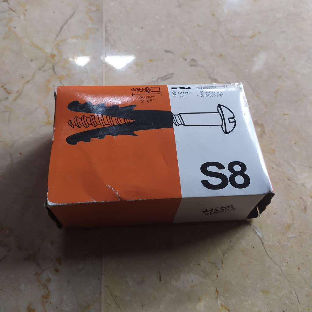 Viser / Fiser Sekrup S8 Tiptop 100 Pcs