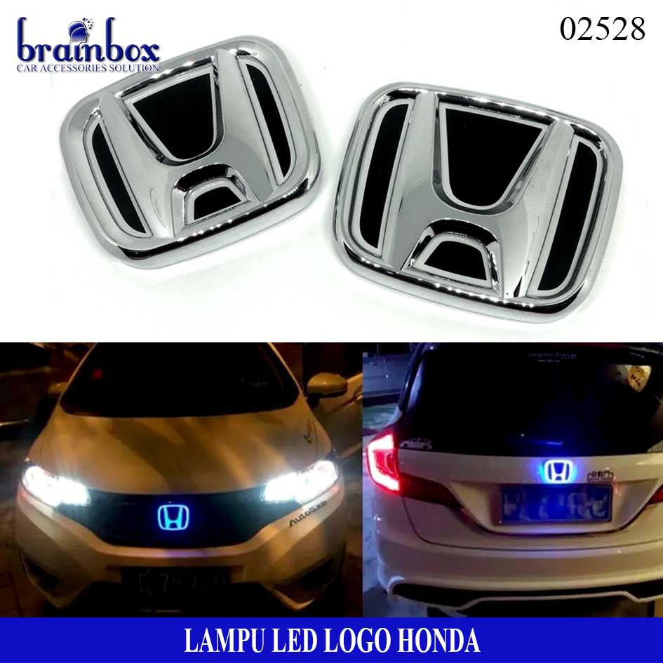 Jual HIGH QUALITY Emblem Mobil Lampu Car Logo LED Honda Emblem Lampu 5D