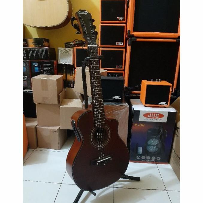 GITAR AKUSTIK ELEKTRIK 3/4 CUT WAY COSTUM COWBOY TERLARIS1010