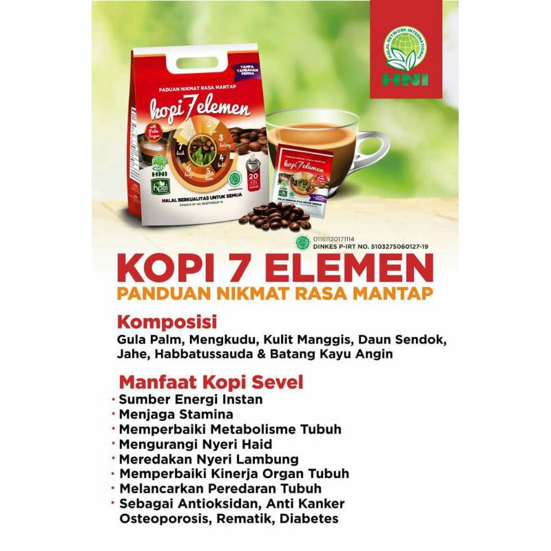 

KOPI 7 ELEMEN HNI/HPAI