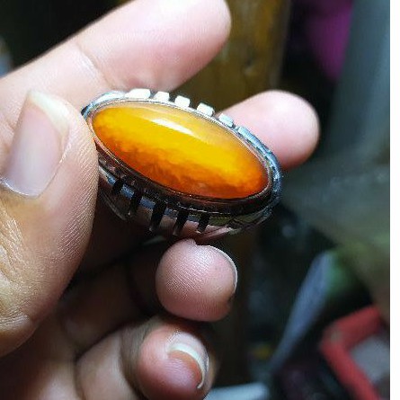 CINCIN PANDAN NANAS GOLDEN KRISTAL TOP