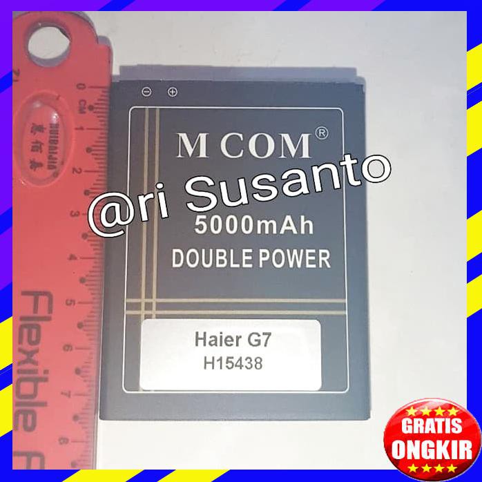 BATERAI MCOM HAIER G7 H15438 DOUBLE POWER 5000MAH