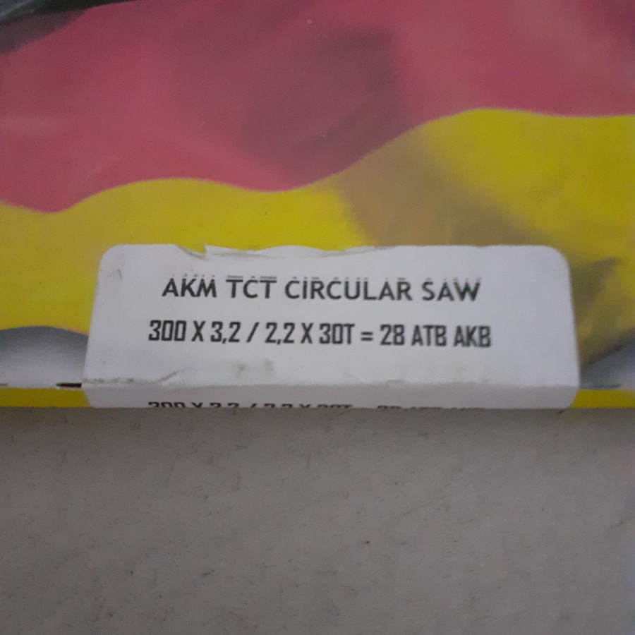 PISAU GERGAJI BULAT CIRCULAR SAW BLADE 12" / 300mm x 28 T AKM TCT