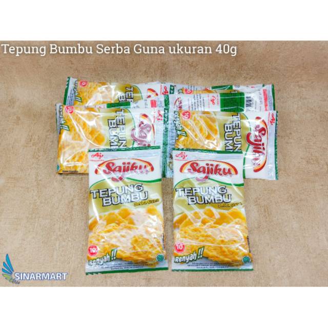 TEPUNG BUMBU SAJIKU 40G RENTENG / RENCENG / SACHET