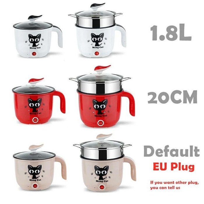 Panci Elektrik 1,8 L serbaguna/Multifunction Hot Pot Smartchoice