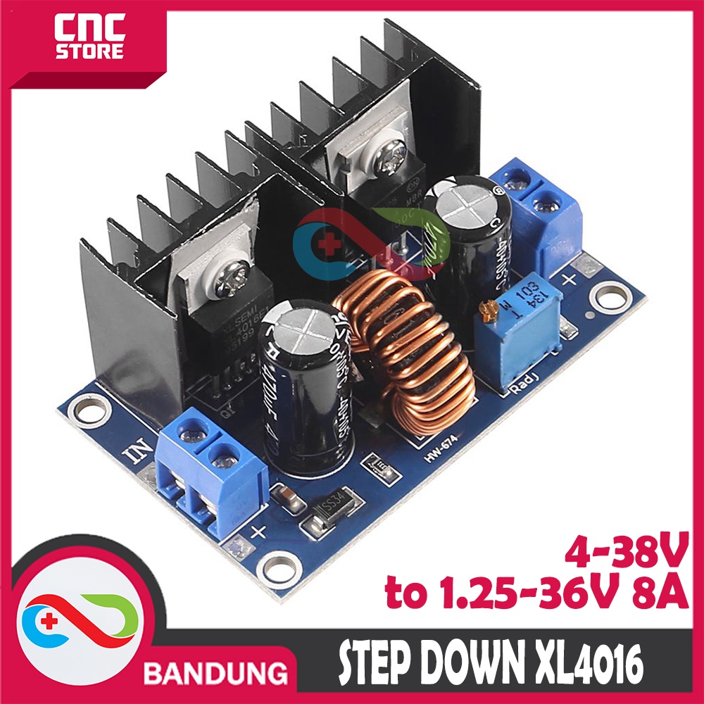 XL4016 STEP-DOWN BOARD MODULE MAX 8A 200W DC-DC BUCK CONVERTER