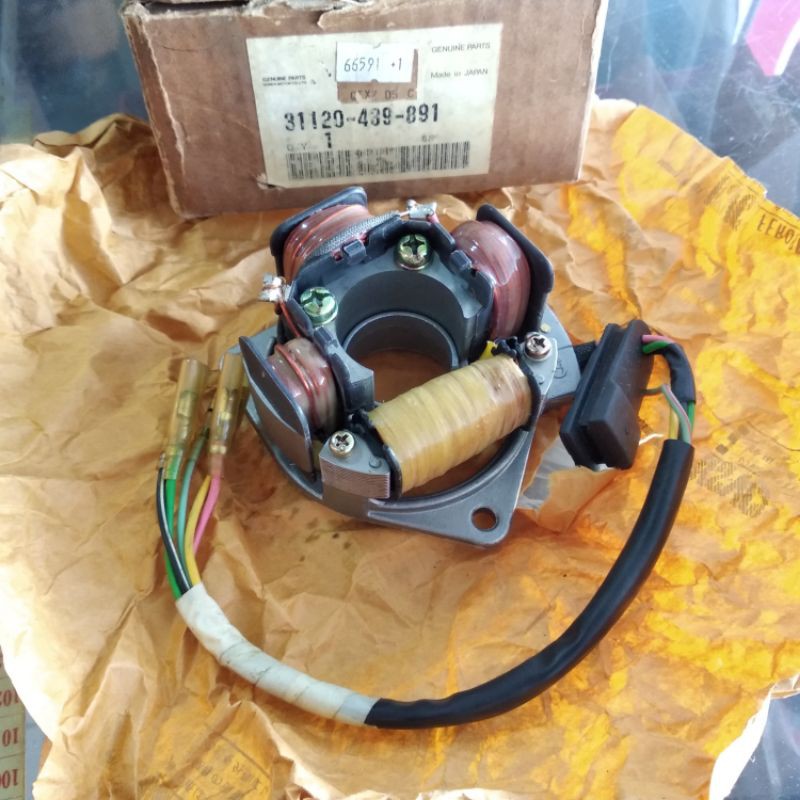 spull spul spol set Assy ORI Honda GL 100 GL100 type CDI 31120-439-891