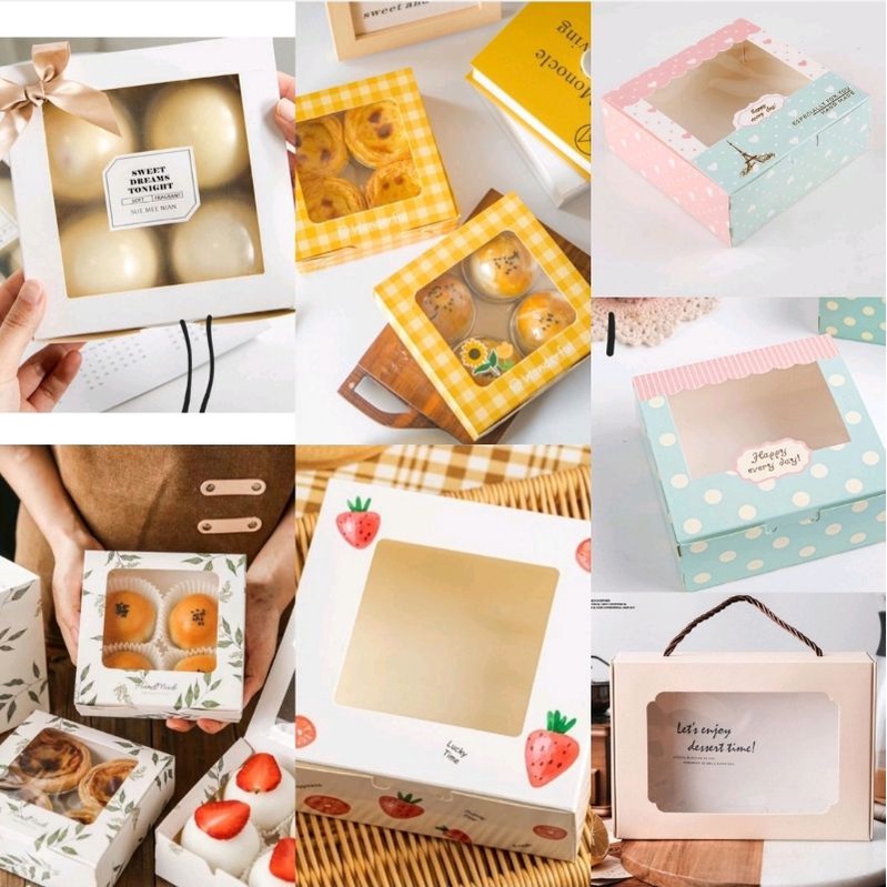 

box cookies kue 15x15x5/kotak kue tart/box hampers/box mooncake/box mika/kotak kado/box kado/box lebaran/ hampers/ kotak natal/ box kue natal / box christmas
