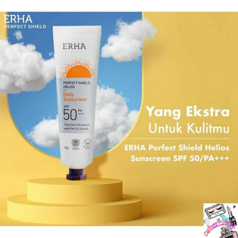 ☃️Cutezz_Ching1☃️Erha Perfect Shield Helios Daily Sunscreen Spf 50